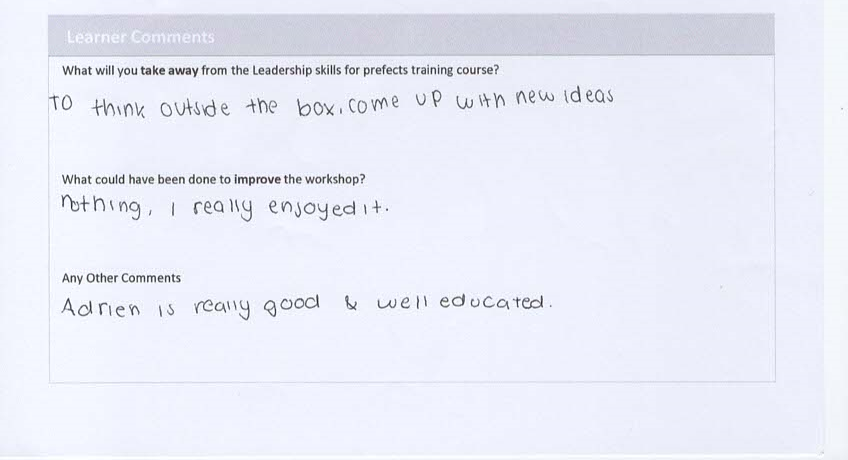 A teenage learner (Rahaf) reflects on how the programme helped them feel more confident, capable and ready to take on new challenges